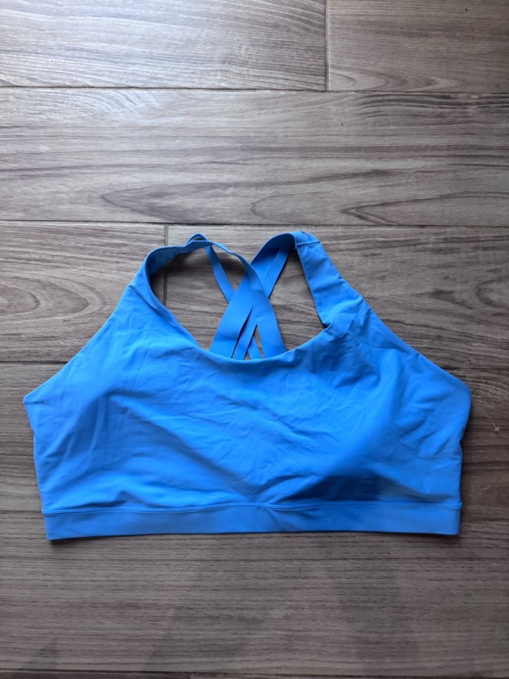 Old Navy Plus Size 4x Blue Women's Crisscross Back Sports Bra NWOT